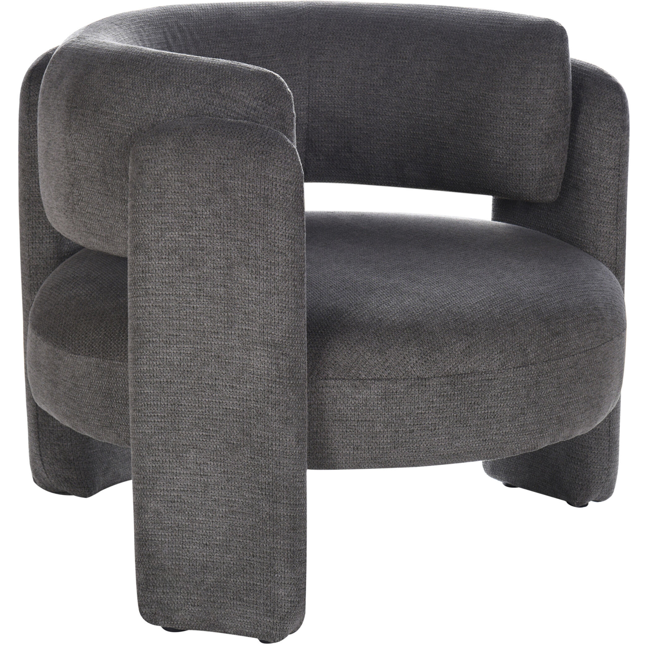 Mercer Charcoal Grey Accent Chair