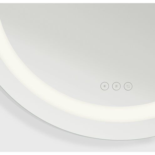 Mera 30 X 30 inch Might Bright White LED Wall Mirror