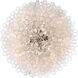 Addis 28 Light 49 inch Polished Chrome Chandelier Ceiling Light
