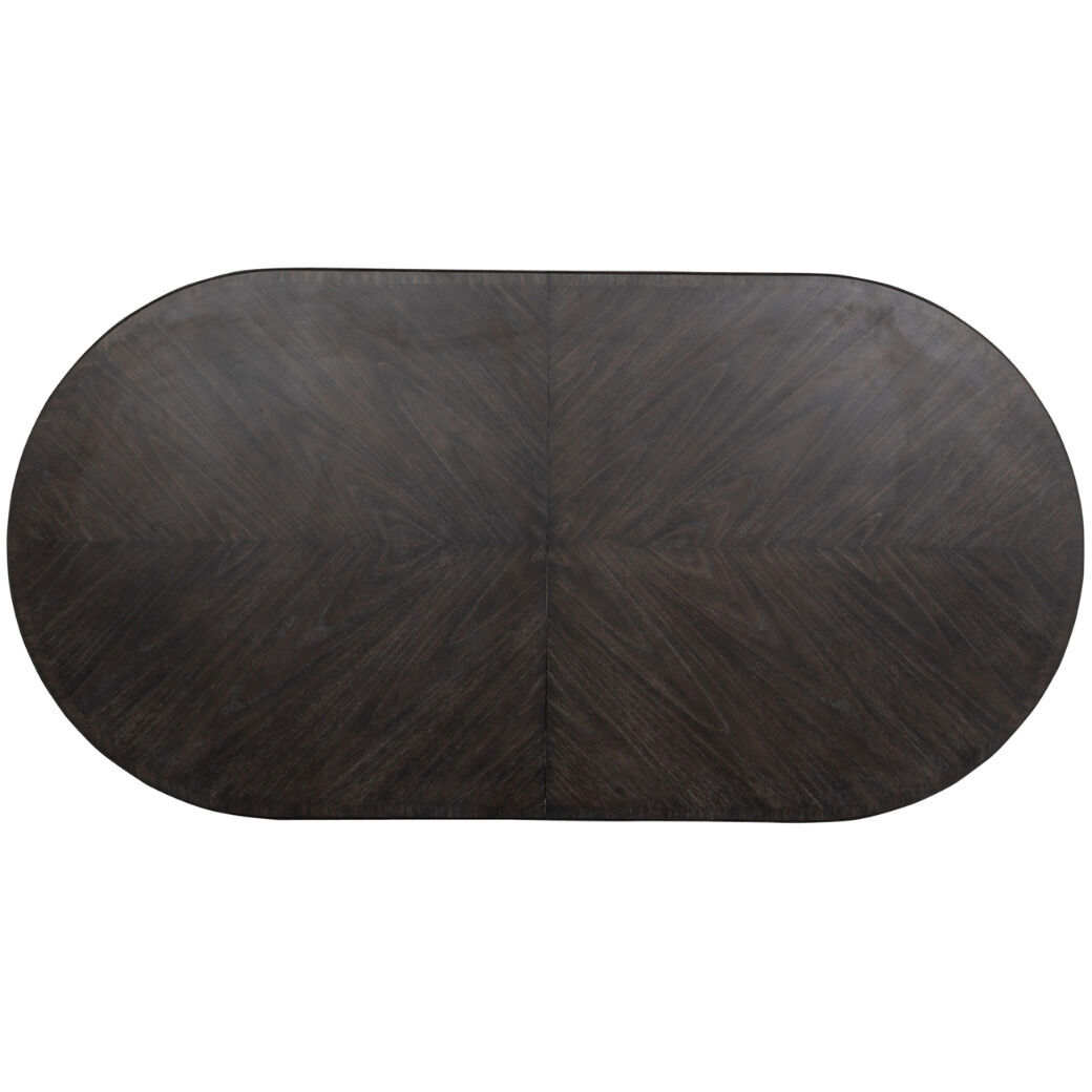 Whitlock 86 X 44 inch Cerused Forest Black Dining Table