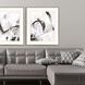 Abstract Collection White Framed Art