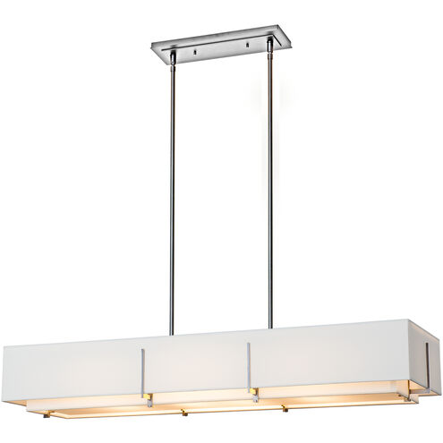 Exos 4 Light 46.6 inch Sterling Pendant Ceiling Light in Natural Anna