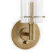 Dixie 1 Light 5.5 inch Natural Brass Wall Sconce Wall Light