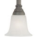 Riva 1 Light 6 inch Painted Bronze Mini Pendant Ceiling Light