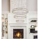 Monroe 3 Light 32 inch Black Chandelier Ceiling Light