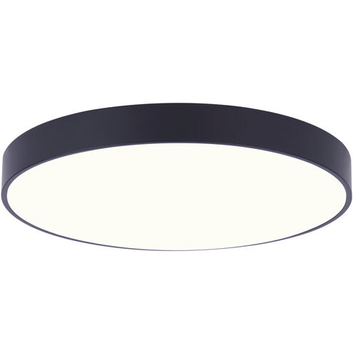Madison LED 6.1 inch Black Flush Mount Ceiling Light