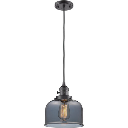 Franklin Restoration Bell LED 8 inch Oil Rubbed Bronze Mini Pendant Ceiling Light