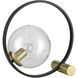 Ayla 14 inch 7.00 watt Honey Brass Table Lamp Portable Light