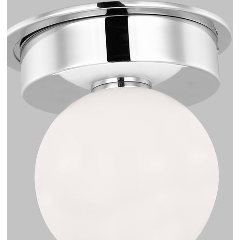 Kelly by Kelly Wearstler Nodes 1 Light 14 inch Polished Nickel Flush Mount Ceiling Light