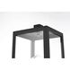 Veda 1 Light 15 inch Black Outdoor Post Light