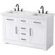 Remington 54 X 35 inch White Bathroom Vanity Cabinet in 2