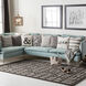 Marigold 114 X 90 inch Medium Gray Indoor Area Rug, Rectangle