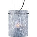 Tamburo 8 LED Black Cable Pendant Ceiling Light