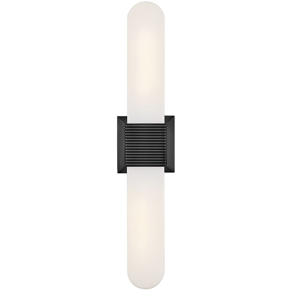 Lisa McDennon Cotes 2 Light 4.5 inch Painted Black Oxide Sconce Wall Light