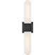 Lisa McDennon Cotes 2 Light 4.5 inch Painted Black Oxide Sconce Wall Light