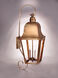 Imperial 2 Light 32 inch Antique Brass Outdoor Wall Lantern in Clear Seedy Glass