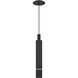 Mick De Giulio Sottile LED Nightshade Black Pendant Ceiling Light, Integrated LED