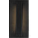 Sean Lavin Anton LED Black Outdoor Wall Sconce, Integrated LED