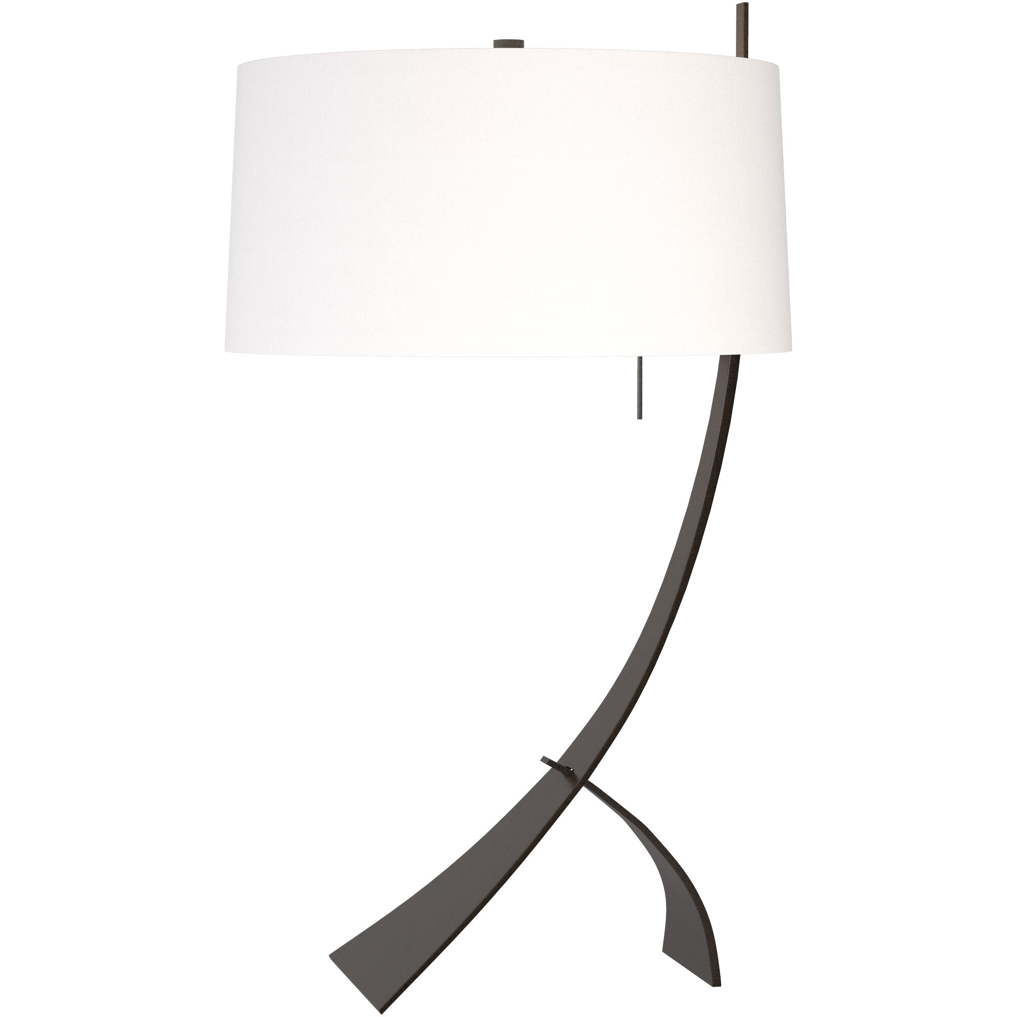 Stasis 28.3 inch 150 watt Oil Rubbed Bronze Table Lamp Portable Light in Natural Anna