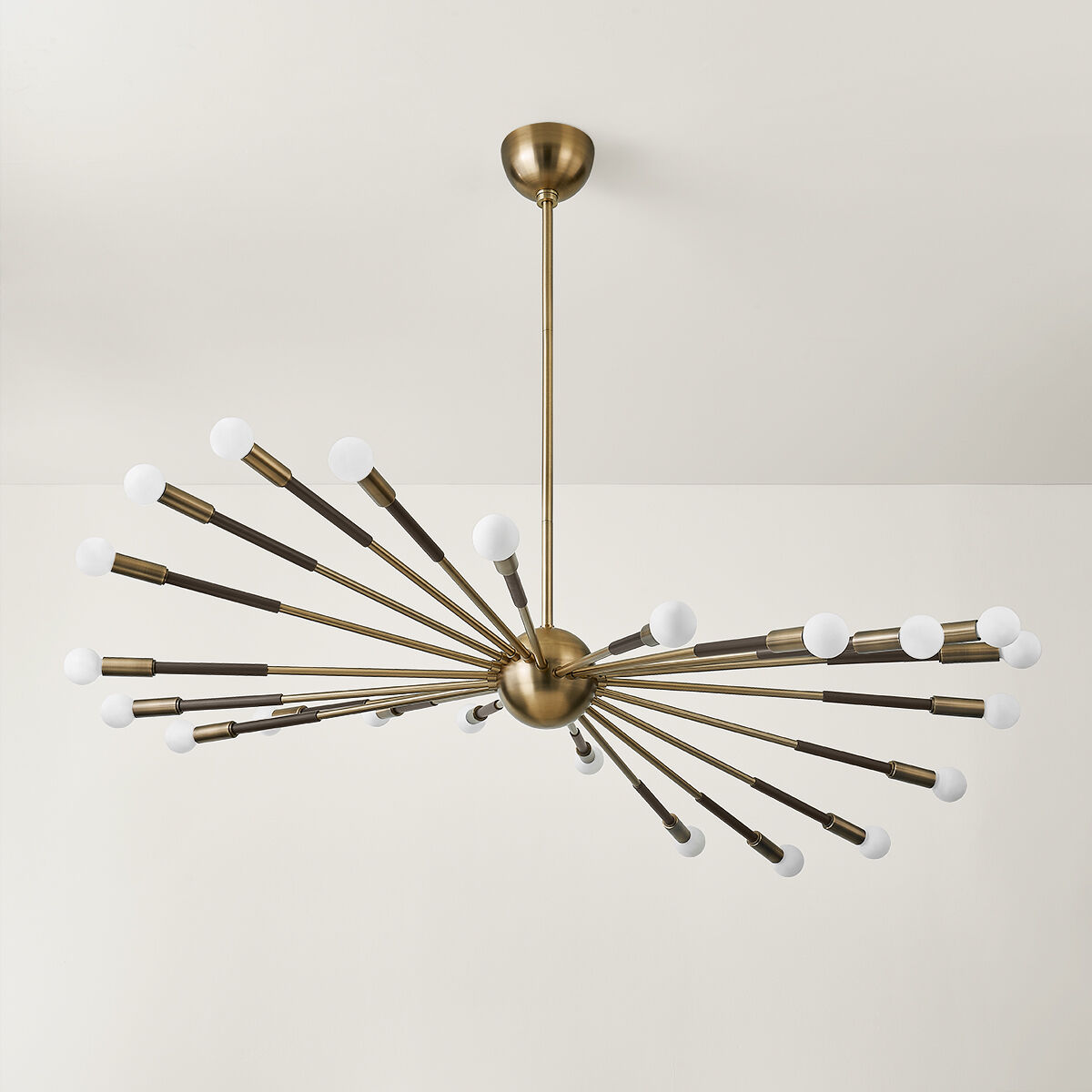 Obie 22 Light 50.75 inch Patina Brass/Bronze Chandelier Ceiling Light