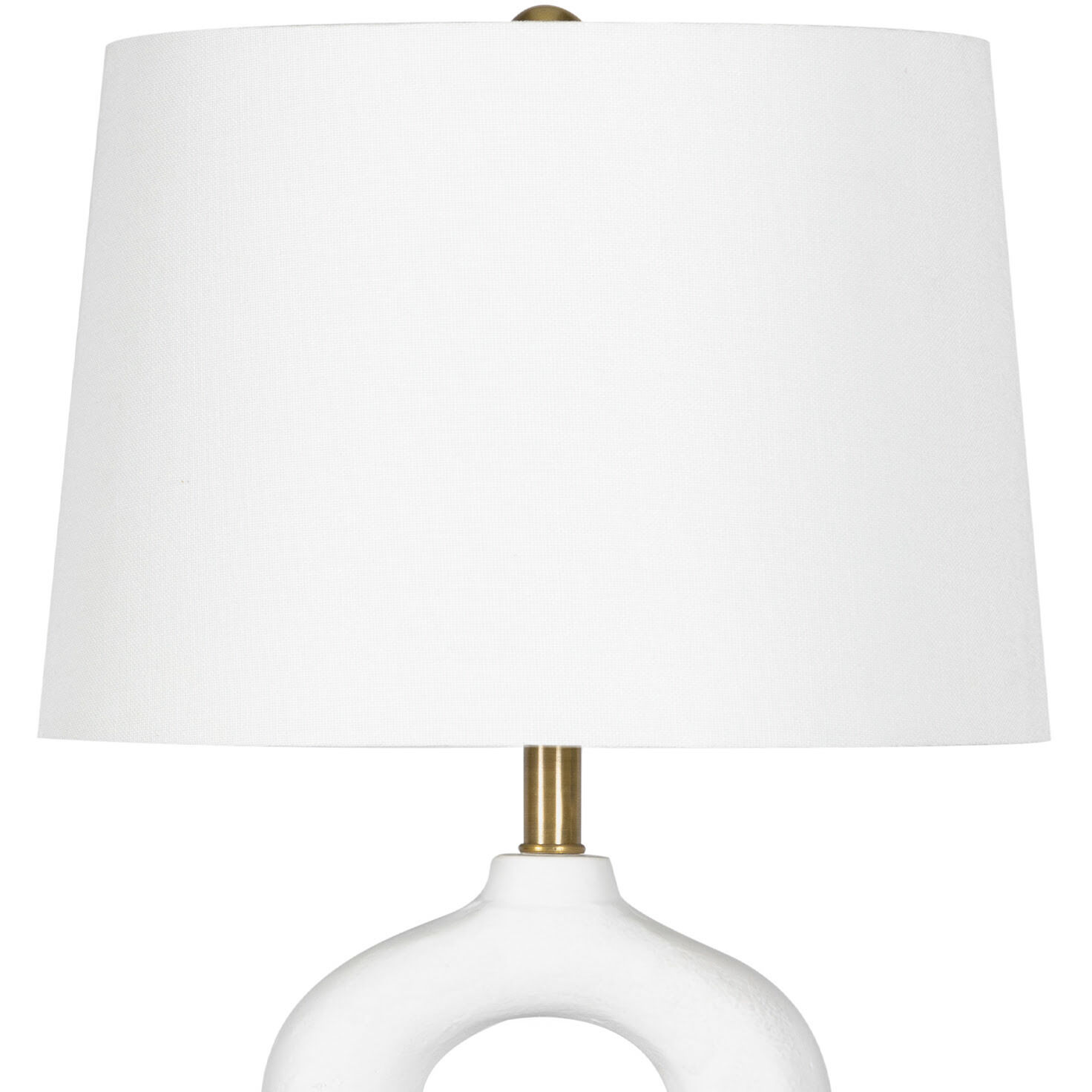 Jacob 17.5 inch 60.00 watt White Table Lamp Portable Light