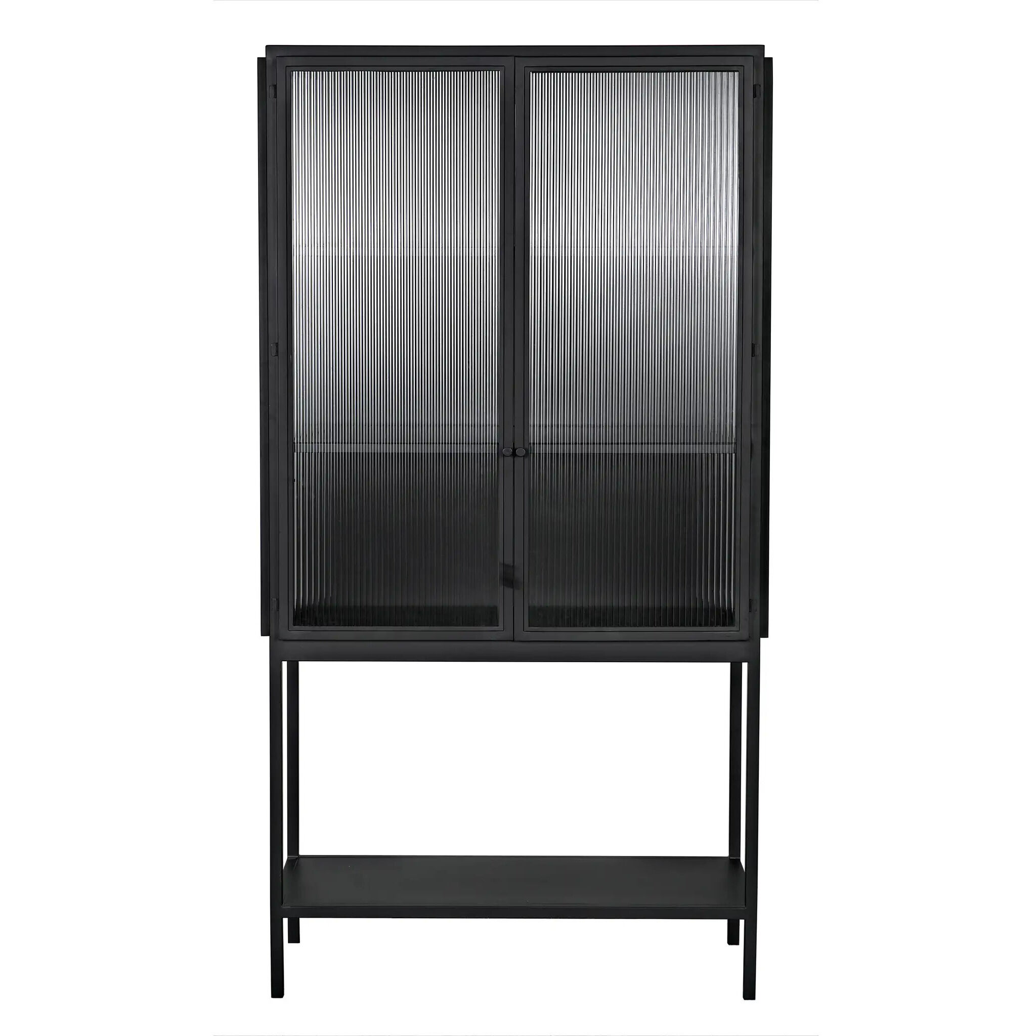 Zane Matte Black Cabinet