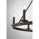 Traditional 6 Light 26 inch Oil Rubbed Bronze Chandelier Ceiling Light