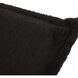 Puff 40 inch Angora Ebony Cushion