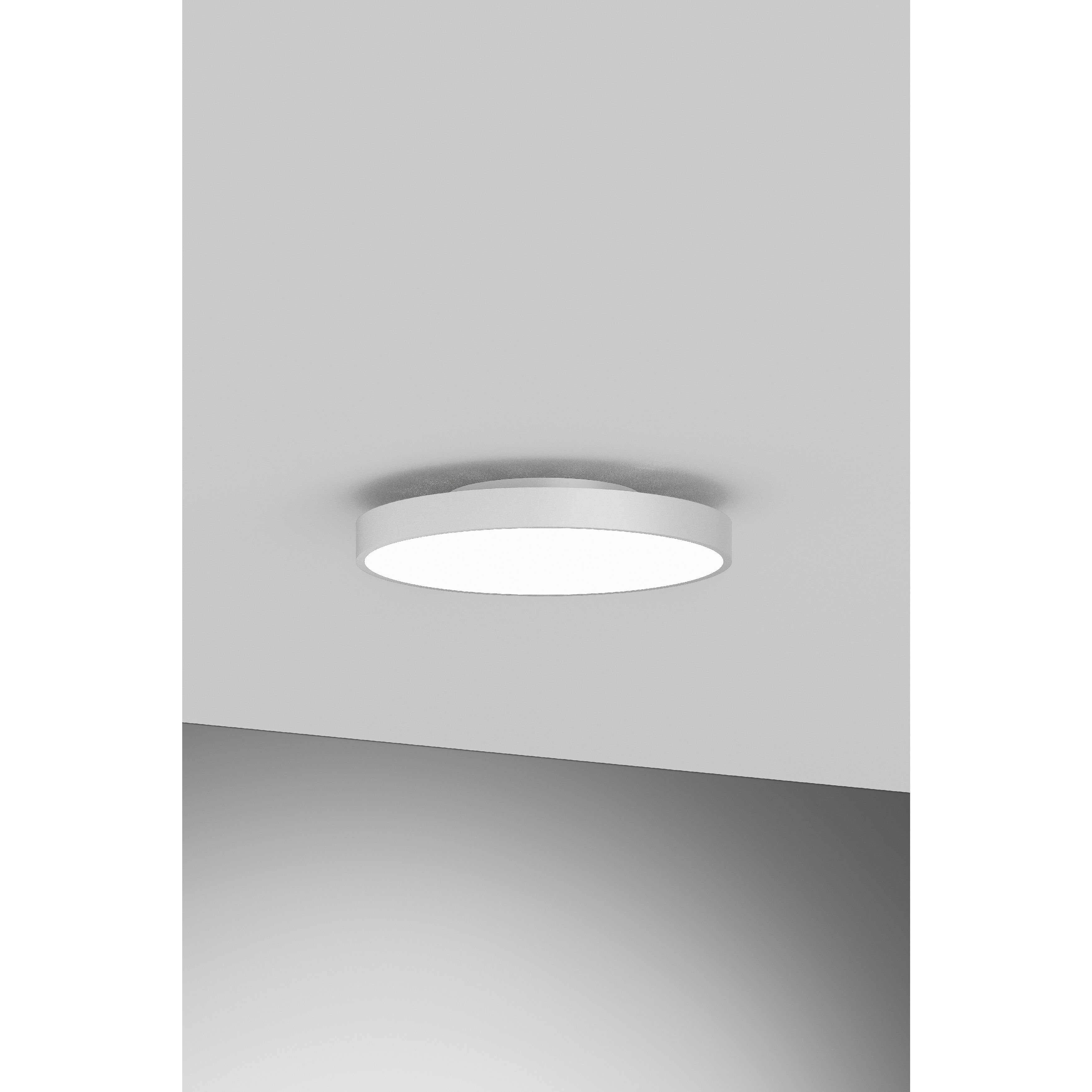 Rhythm LED 18 inch White Flush Mount Ceiling Light