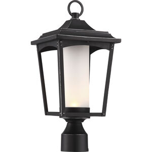 Essex LED 18 inch Sterling Black Outdoor Post Lantern