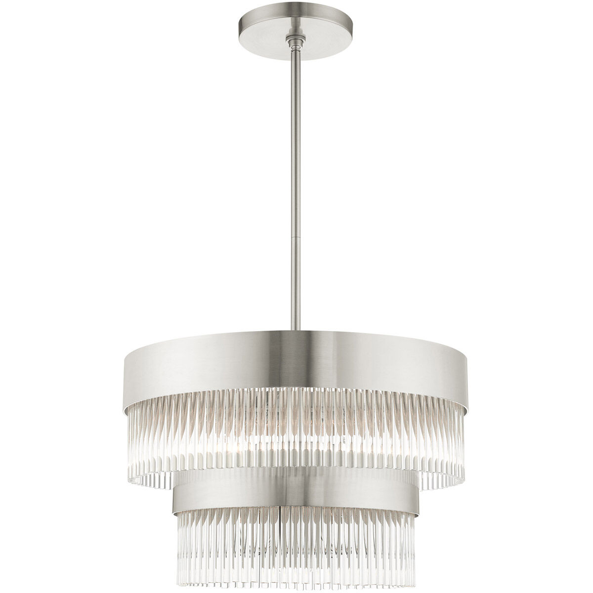 Norwich 5 Light 20 inch Brushed Nickel Chandelier Ceiling Light