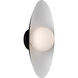 Sean Lavin Joni LED 5.6 inch Matte Black / Matte White Wall Light in Matte Black/Matte White, Integrated LED