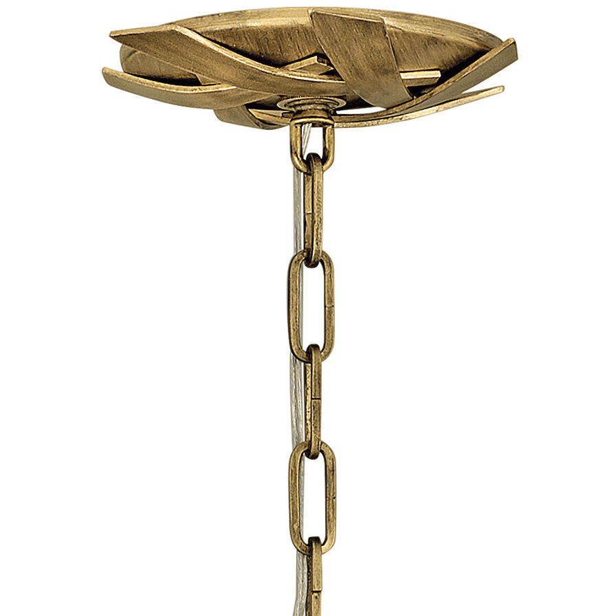 Vida LED 29.25 inch Burnished Gold Chandelier Ceiling Light