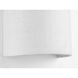 Inspire LED LED 6 inch White ADA Wall Sconce Wall Light