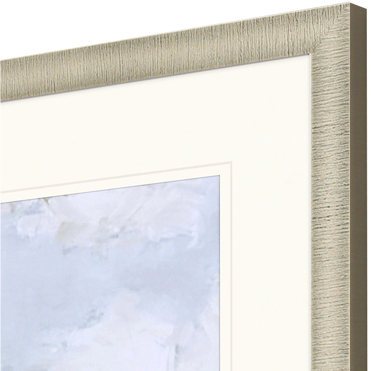 Here Comes the Sun Green and Neutral and White Framed Art