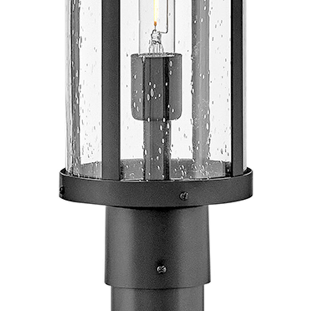 Alfie 1 Light 20 inch Black Outdoor Post Mount