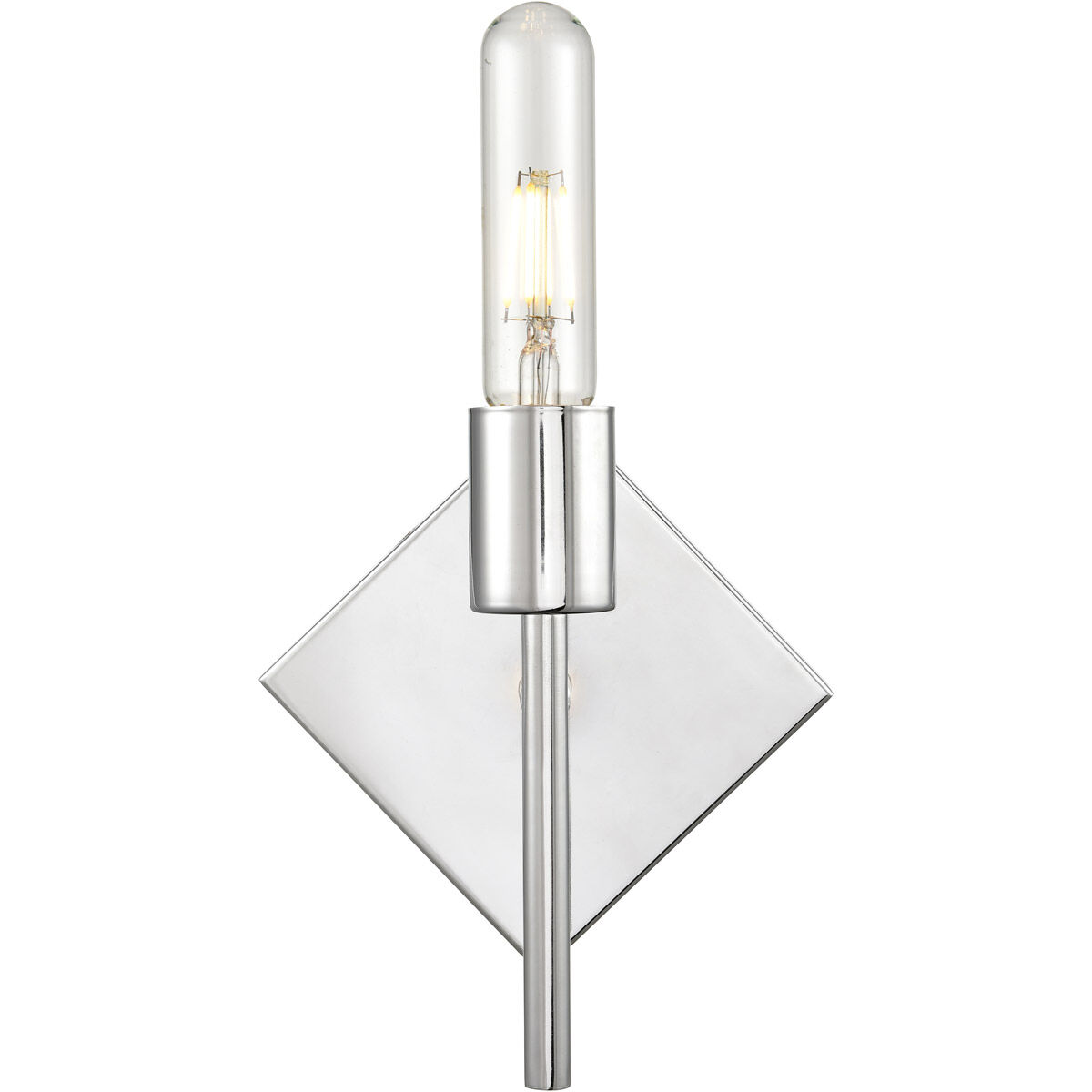 Mia LED 6 inch Polished Chrome ADA Sconce Wall Light
