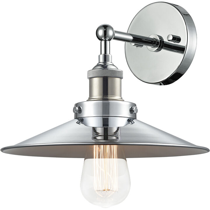 Matteo Lighting W46111CHCH Bulstrode s Workshop 1 Light 8 inch