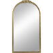 Eitenne 52.4 X 27.4 inch Gold Wall Mirror
