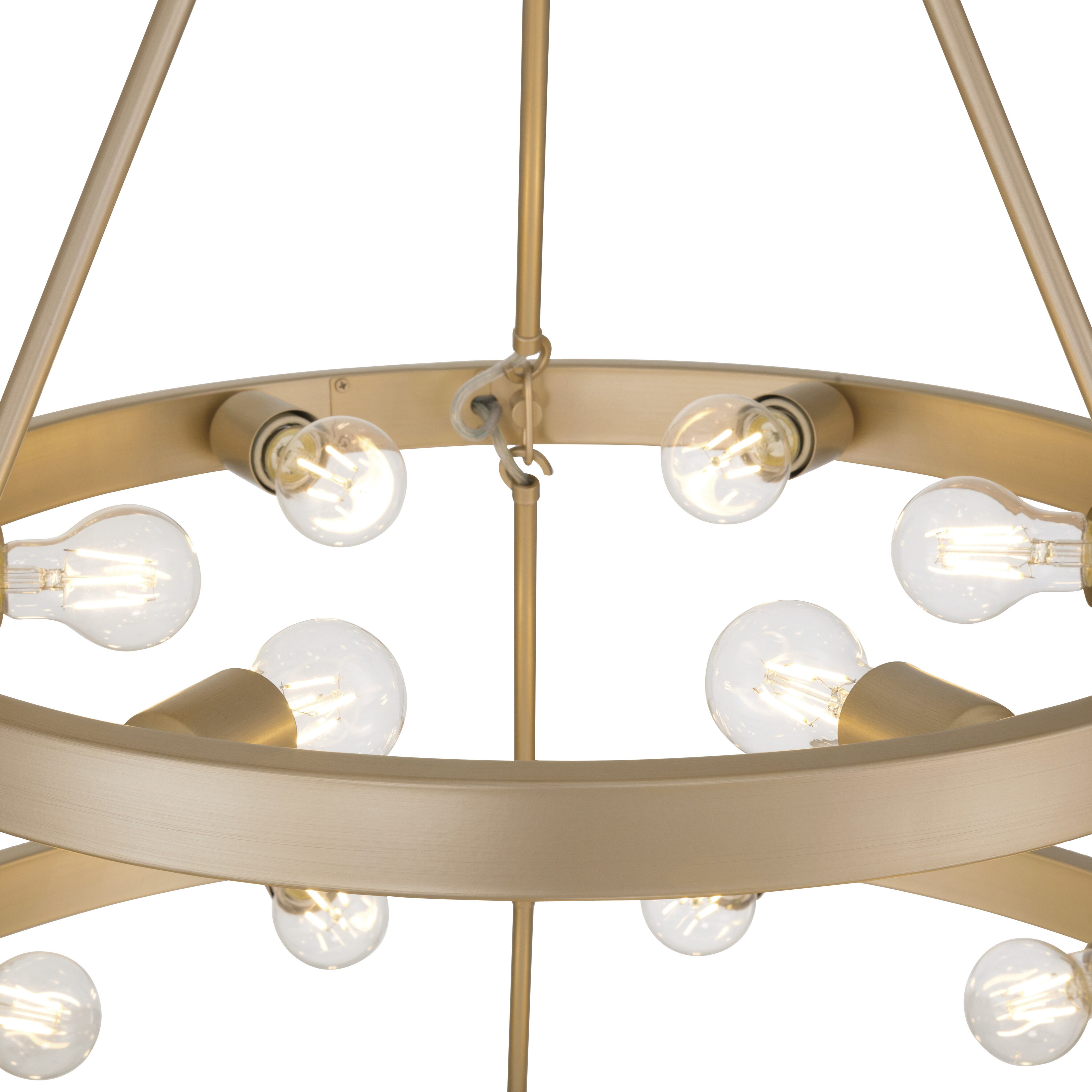 Castile 27 Light 40 inch French Gold Chandelier Ceiling Light