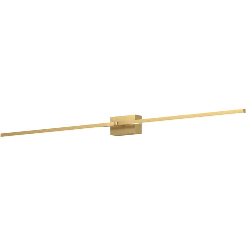 Pandora LED 50 inch Brushed Gold ADA Wall Sconce Wall Light