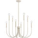 Ulla 8 Light 28 inch Antique White Chandelier Ceiling Light