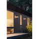 Berks 2 Light 14.5 inch Black Outdoor Wall Sconce