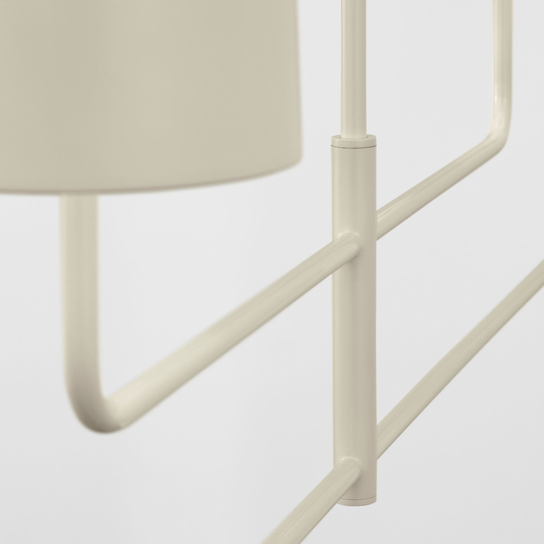 Barbara Barry Go Lightly LED 70 inch China White Linear Chandelier Ceiling Light