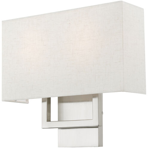 Pierson 2 Light 13 inch Brushed Nickel ADA Sconce Wall Light