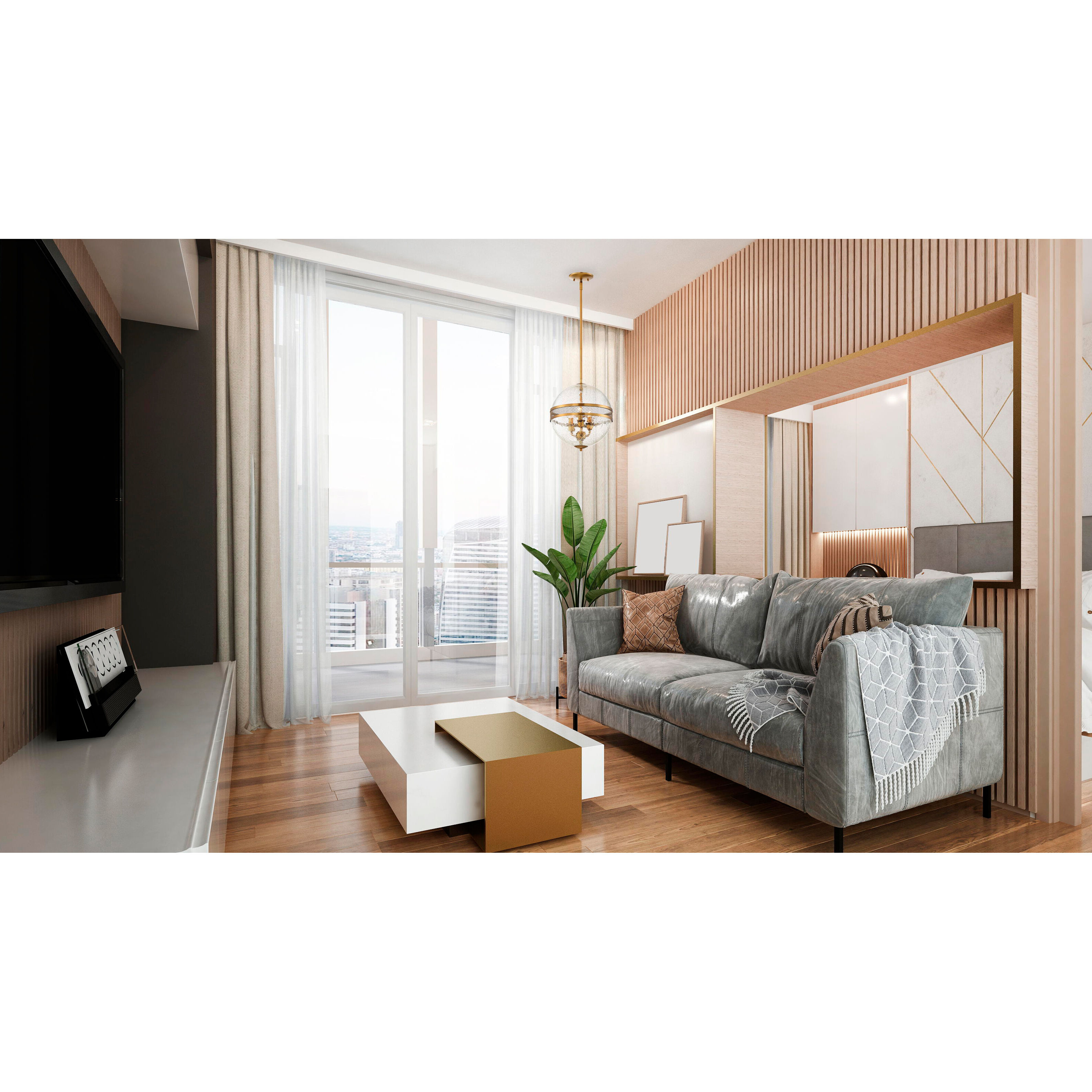 Stirling 3 Light 12 inch Warm Brass Pendant Ceiling Light, Essentials