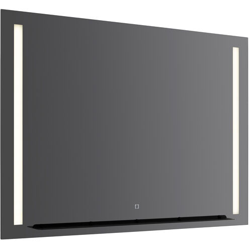 Skylight 48 X 36 inch Black LED Lighted Mirror, Vanita by Oxygen