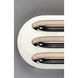 Neon LED 17.75 inch Polished Chrome Bath Vanity Wall Light