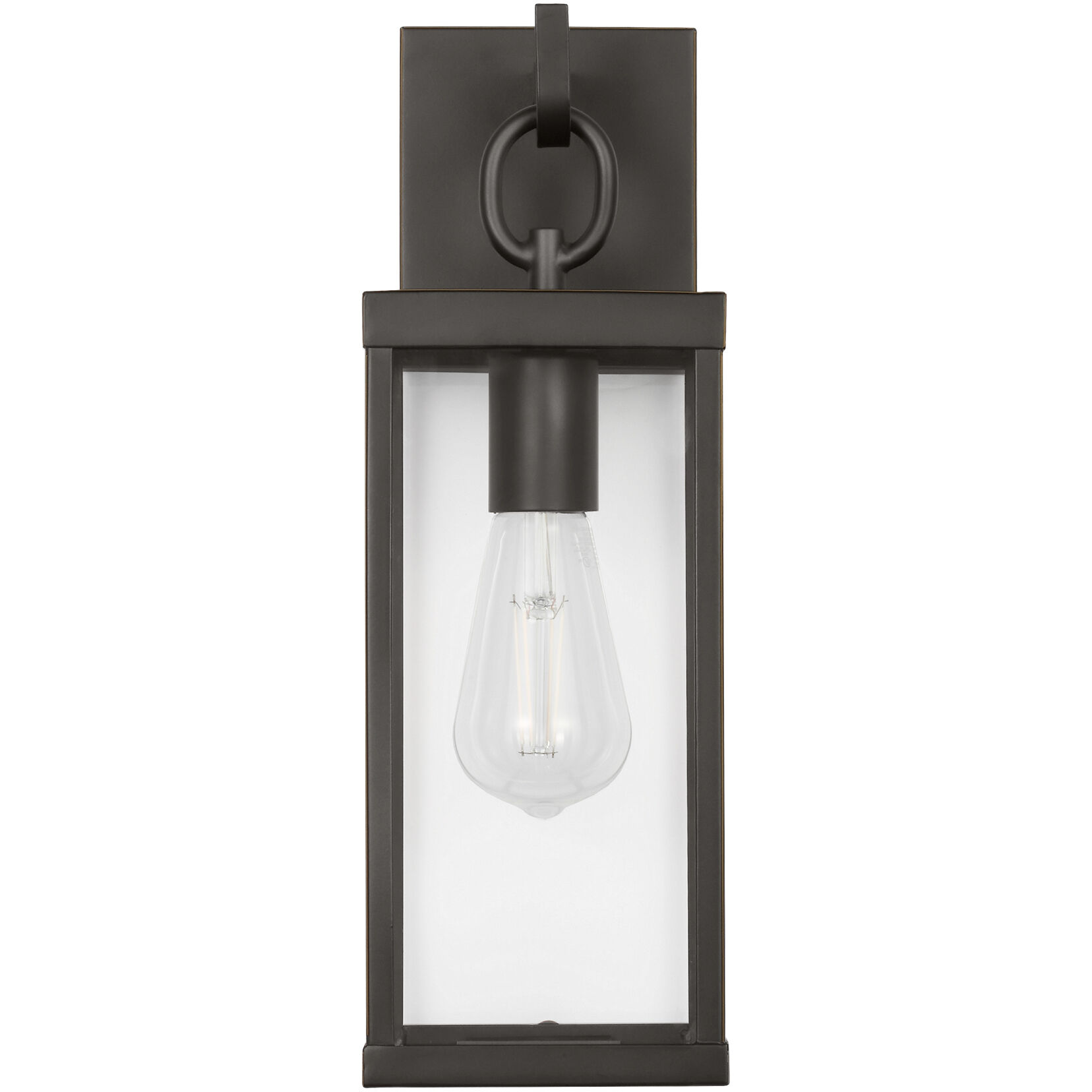 Rox LED Antique Bronze Outdoor Wall Lantern