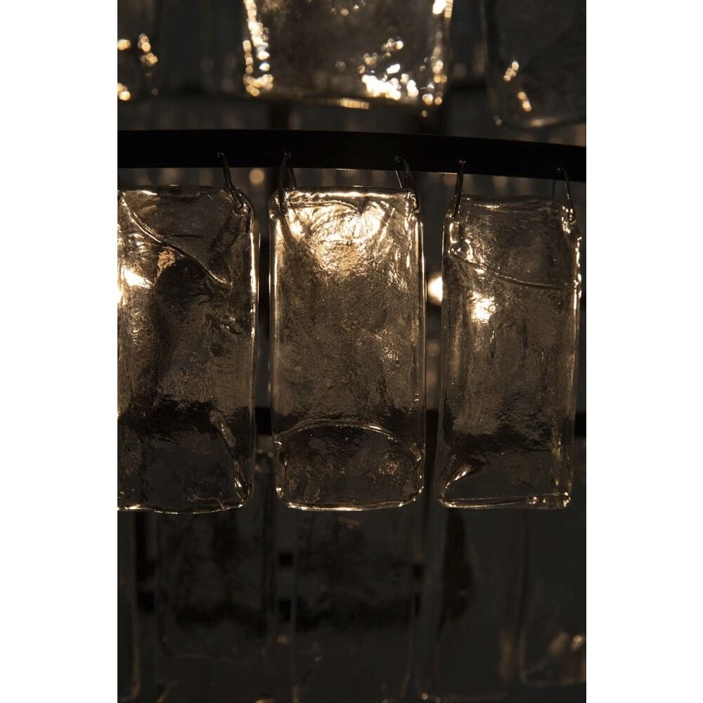 Satellite 8 Light 31.5 inch Matte Black Chandelier Ceiling Light